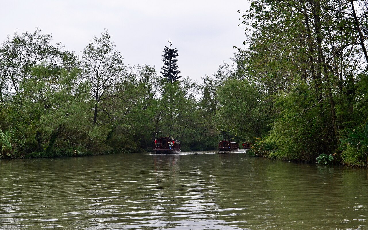 Водно-болотный парк Сиси на западе Ханчжоу